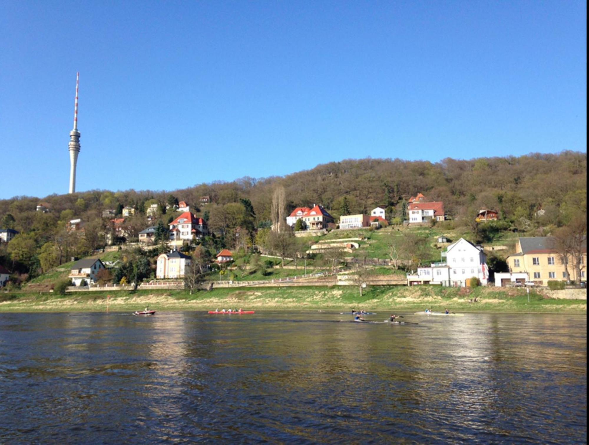Ferienwohung In Dresden Am Elbhang ภายนอก รูปภาพ